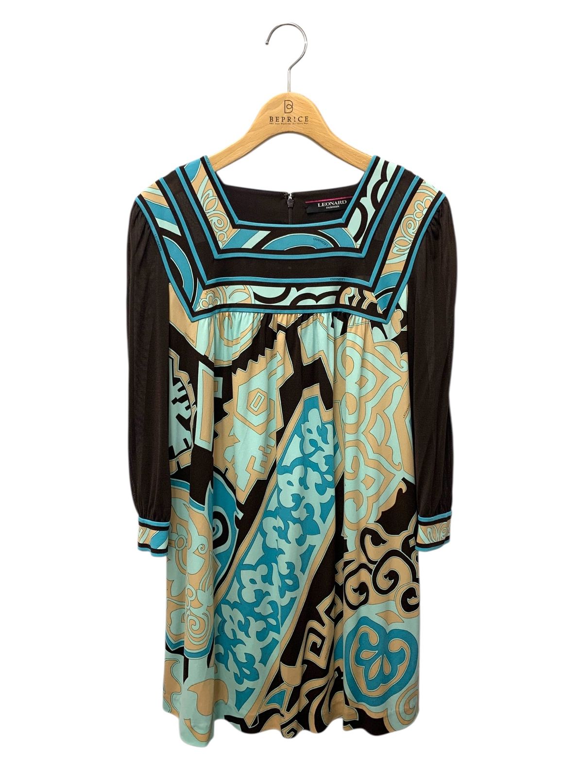 42❤️レオナール　チュニック レオナールファッション 0189216 チュニック 42 マルチカラー