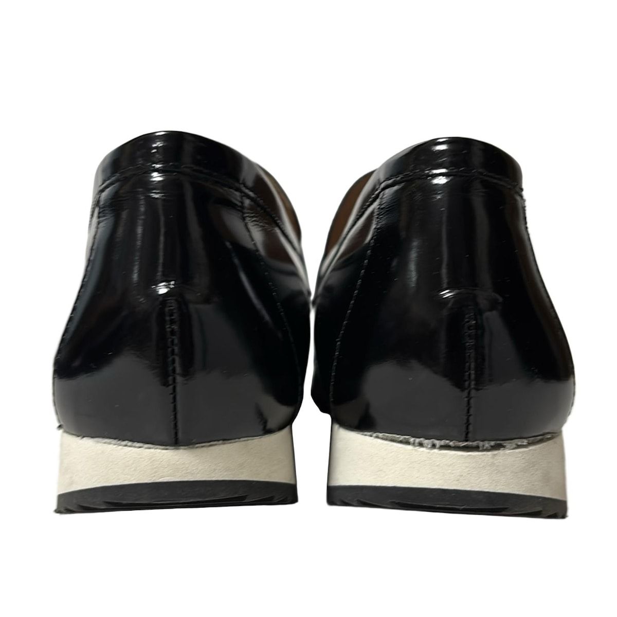 FABIO RUSCONI(ファビオルスコーニ) ローファー 37 レディース - 黒