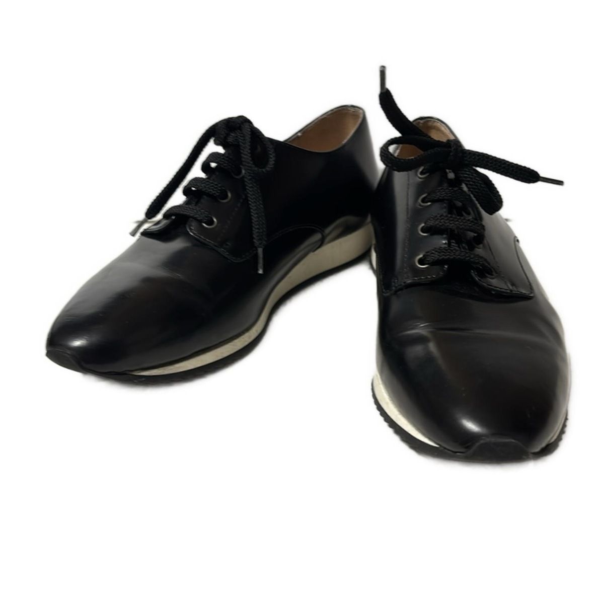 FABIO RUSCONI ファビオルスコーニ シューズ 37 レディース - 黒 レザー