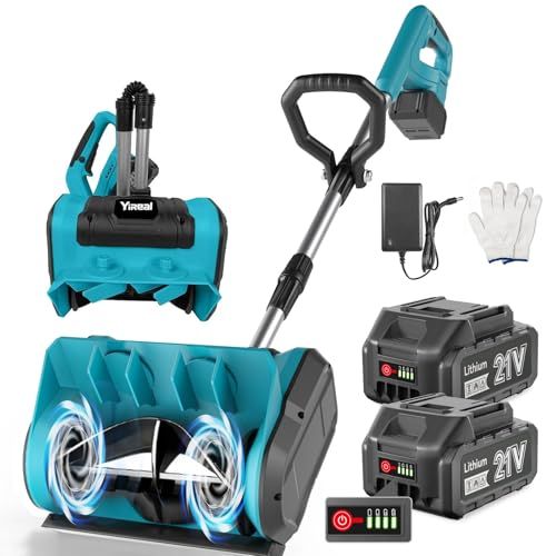 除雪機 電動除雪機 2025改良強化版 強力除雪 除雪方向を360度左右調整 電動除雪スコップ コードレス 充電式スノーショベル 除雪器具 手持ち式 家庭用 軽量 除雪幅30 cm 除雪高17 投射距離8 m 4000 mAh 大容量バッテリー se