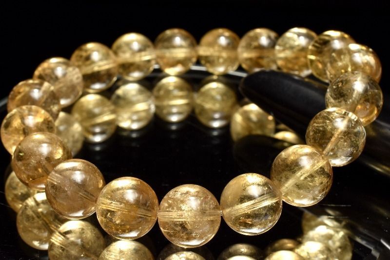 １点物 激 黄金レムリアン ゴールデンレムリアンシードクリスタル 10 mm ブレスレット パワーストーン 天然石 _MC 2063