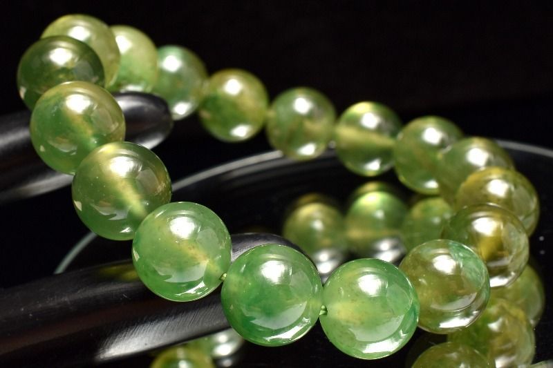 1点物】希少◇高発色 アイドクレース(ベスビアナイト) 11.5mm