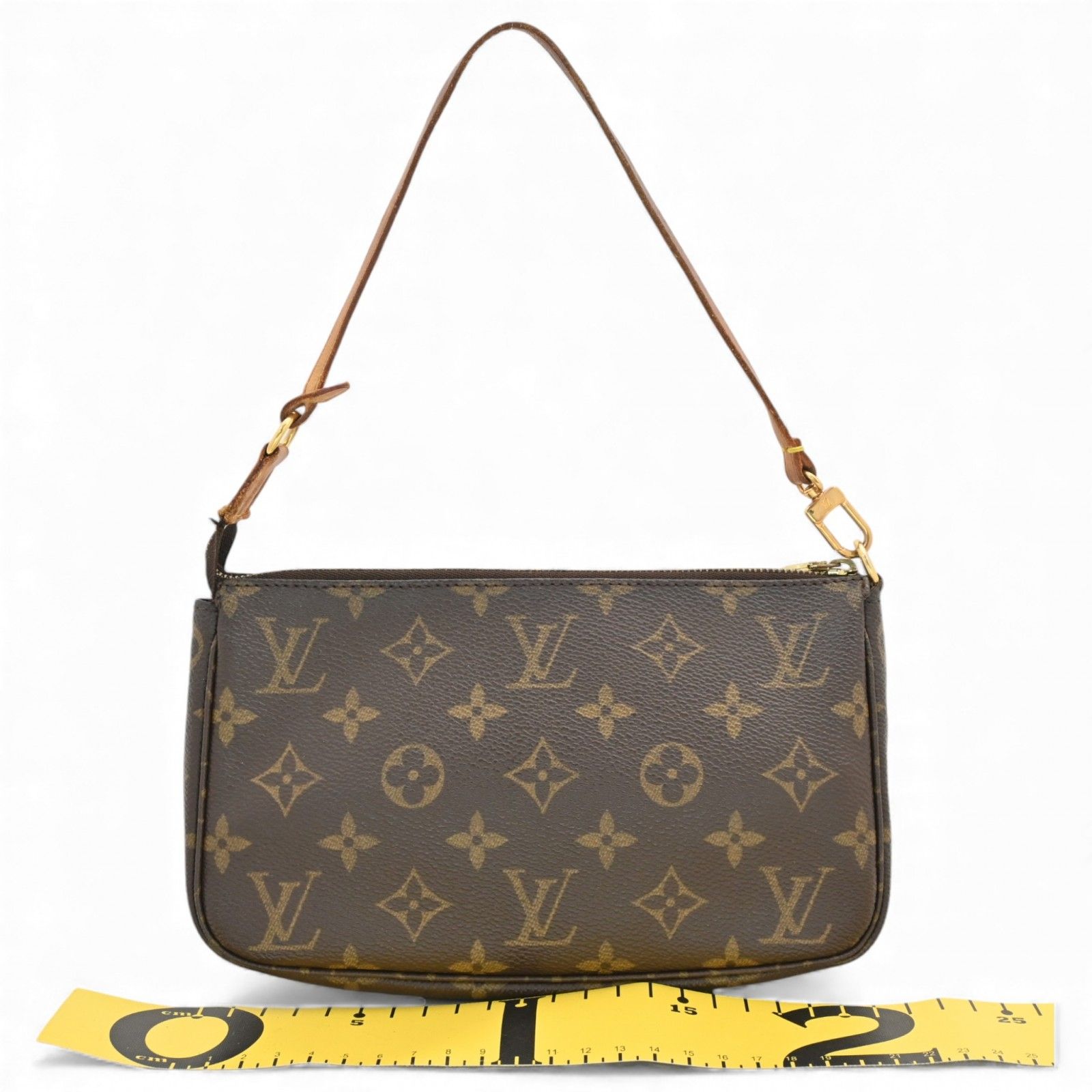 ルイヴィトン モノグラム ポシェット アクセソワール ハンドバッグ B