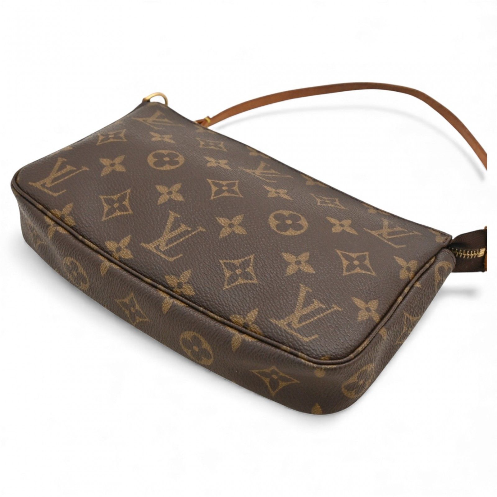 ルイヴィトン モノグラム ポシェット アクセソワール ハンドバッグ B