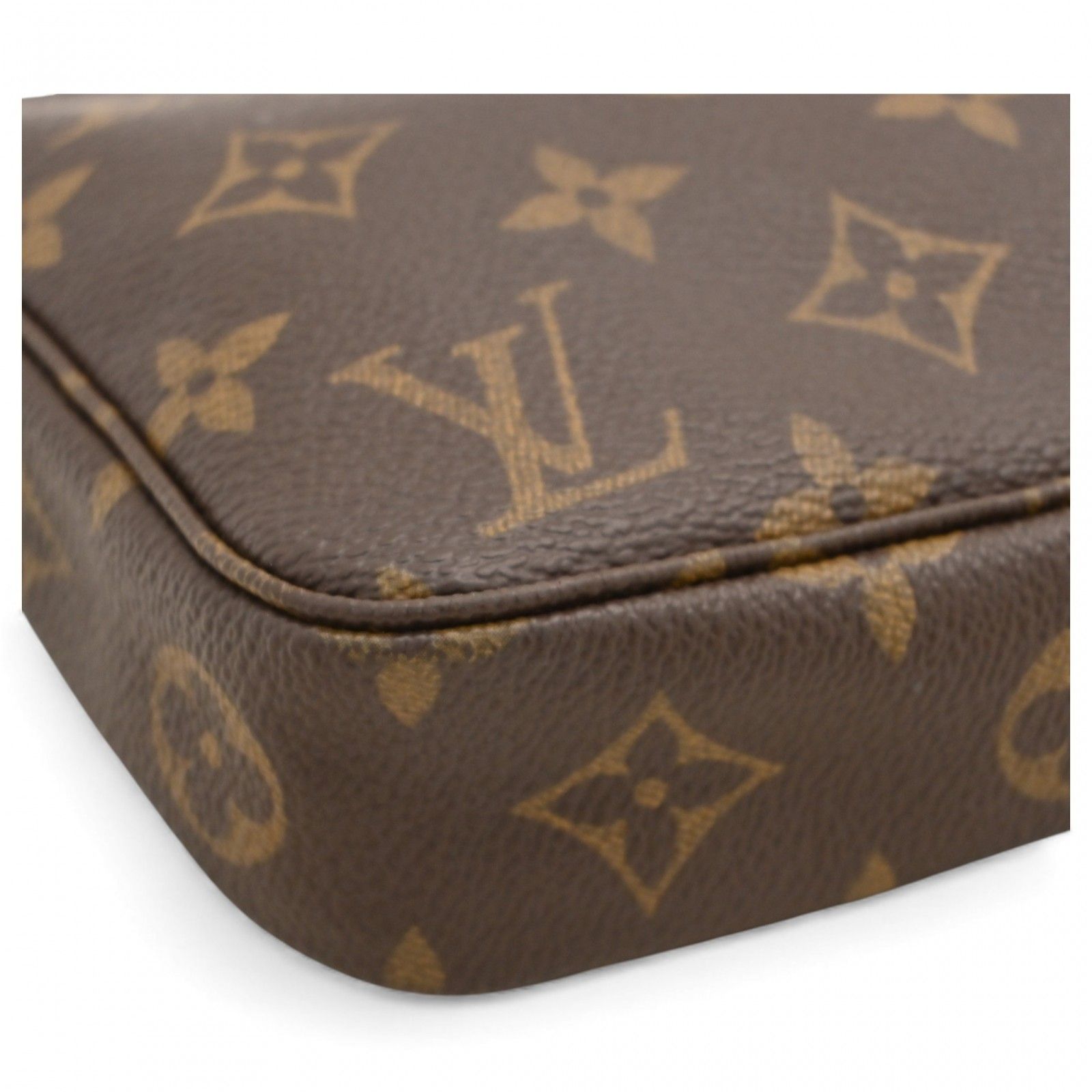 ルイヴィトン モノグラム ポシェット アクセソワール ハンドバッグ B