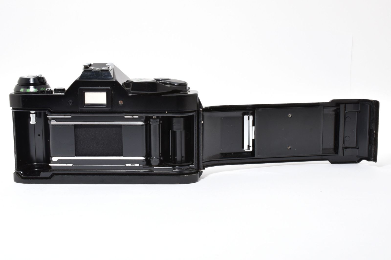  外観 キヤノン CANON AE 1 PROGRAM ブラック ボディ OB 3474 44 一眼レフカメラ(フィルム) フィルムカメラ