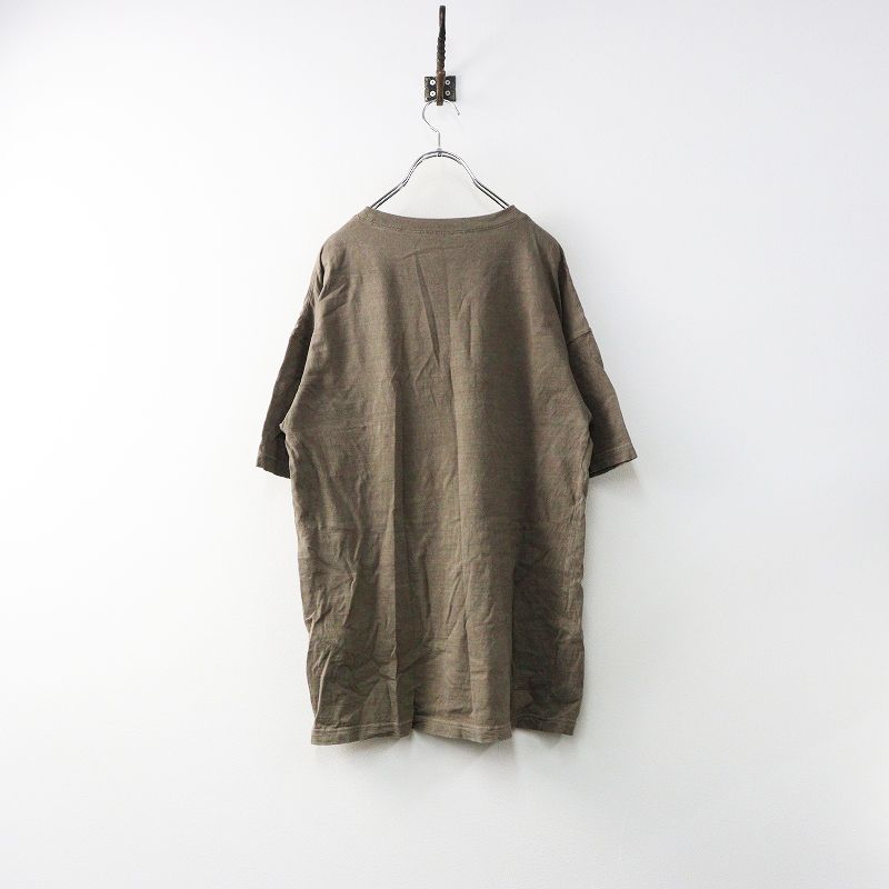 2022SS ドゥーズィエムクラス Deuxieme Classe loose Tシャツ /カーキ