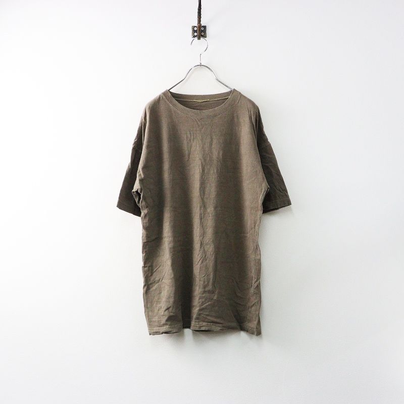 2025 SS ドゥーズィエムクラス Deuxieme Classe loose Tシャツ カーキ トップス カットソー ブラウス