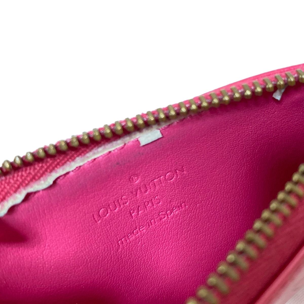 LOUIS VUITTON(ルイヴィトン) コインケース 販売済み モノグラムヴェルニ ポシェットクレ M9144F フランボワーズ レザー  楽天市場】ルイヴィトン Louis Vuitton コインケース モノグラム