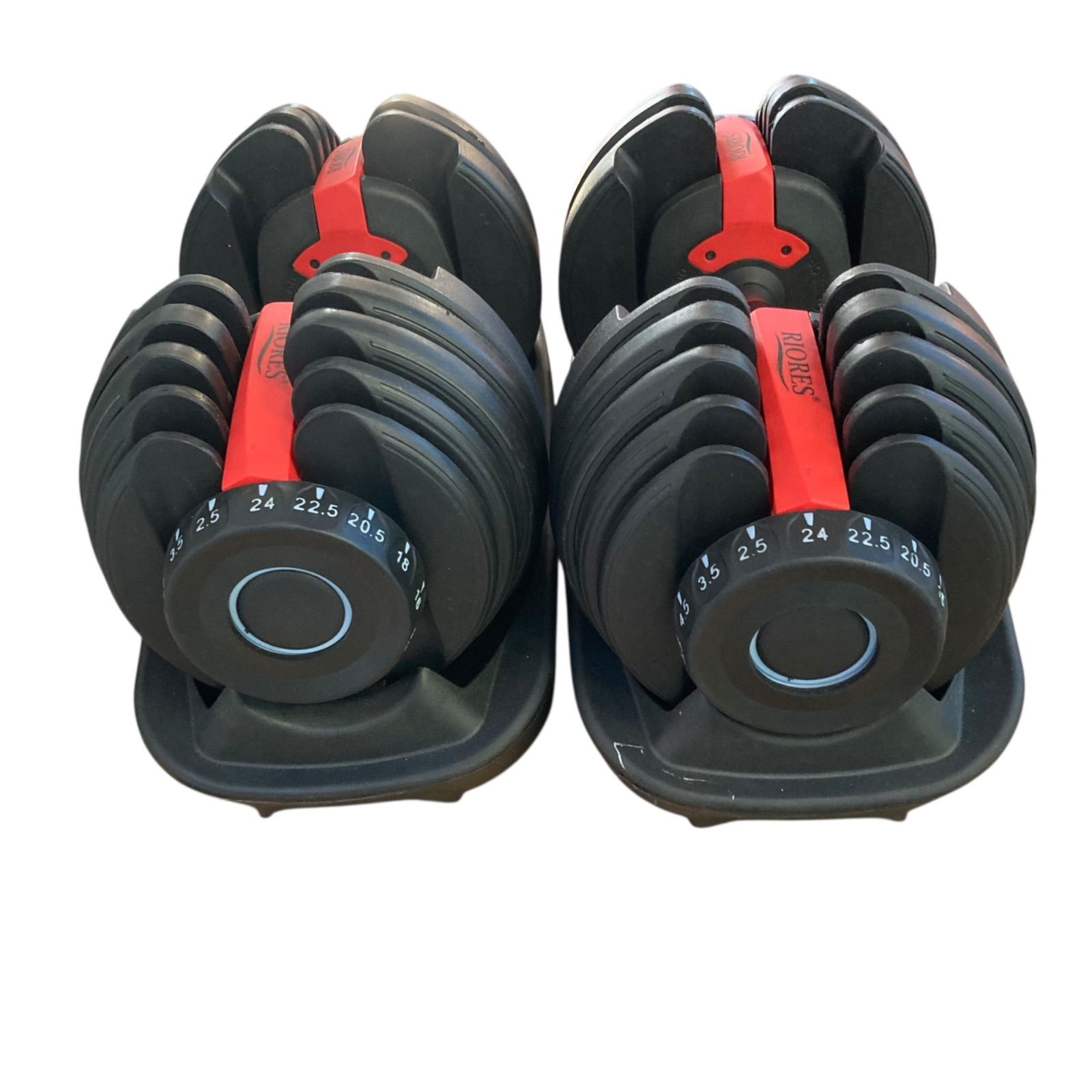 RIORES 調整可能ダンベルセット 24kg② RIORES 調整可能ダンベルセット 24kg② 楽天市場】riores 可変 式