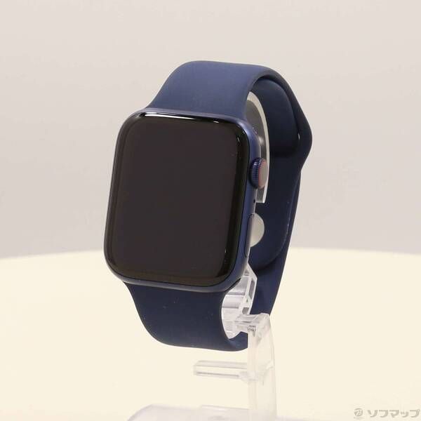 品〕 Apple Watch Series 6 GPS + Cellular 44mm ブルーアルミニウム 