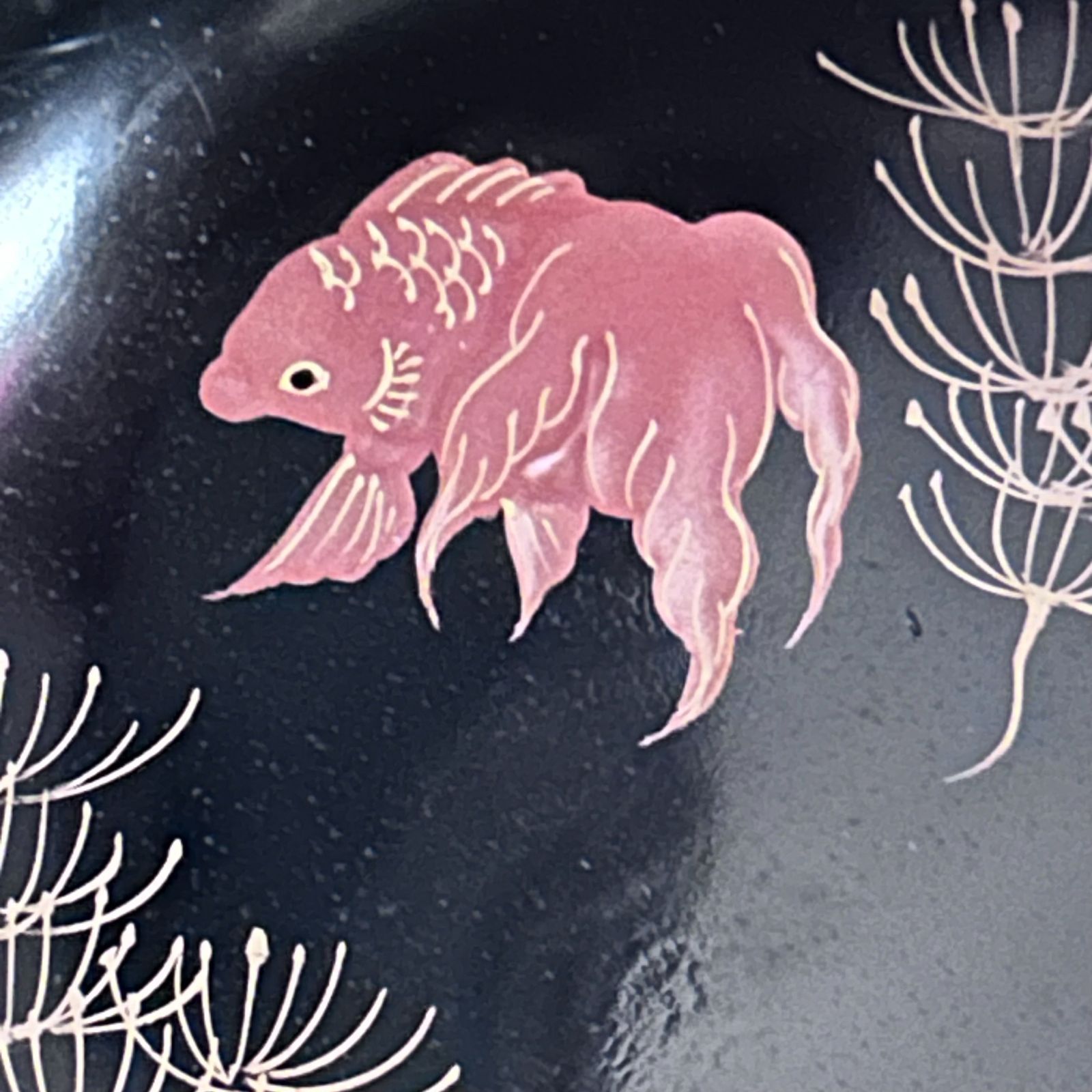 盃洗 蒔絵 金魚 漆器 - メルカリ