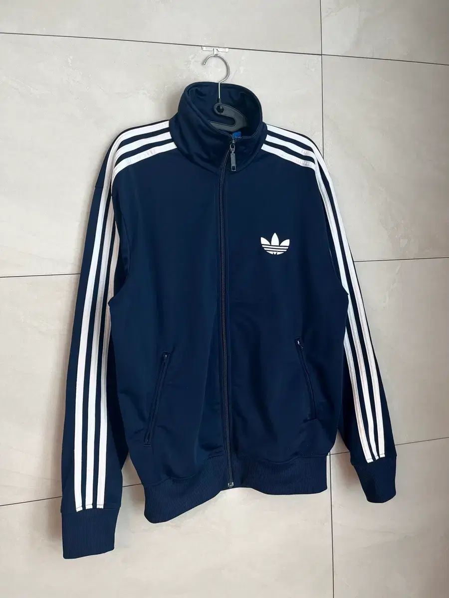 アディダス 必須アイテム 旧ファイヤーバード ジャージ ネイビー (100
