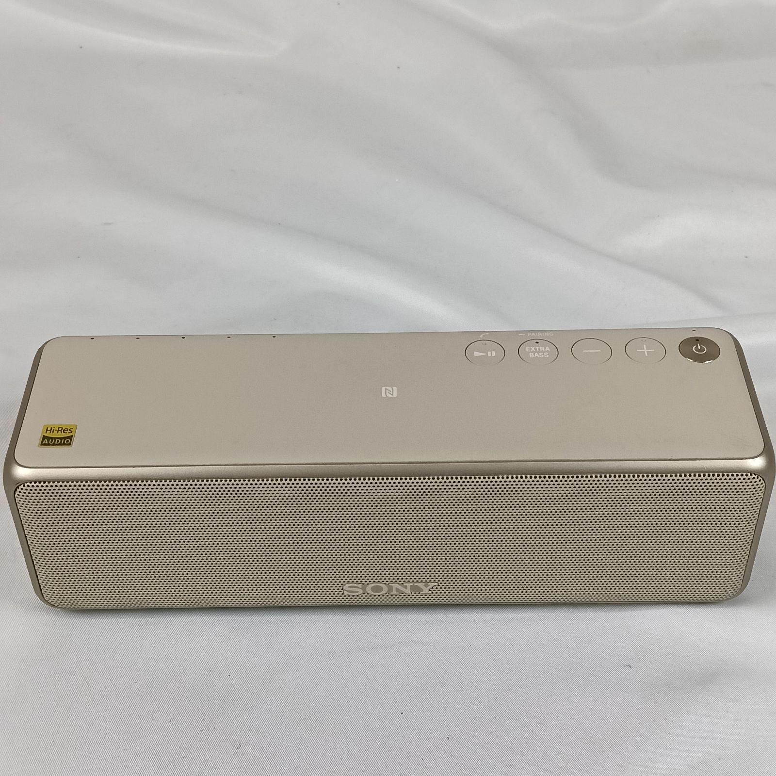 ソニー 防水 ハイレゾ対応ワイヤレスポータブルスピーカー SRS-HG 10 N ペールゴールド