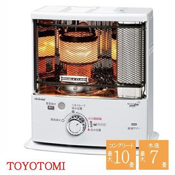 新品】TOYOTOMI トヨトミ 反射型石油ストーブ RC-S2824-W - メルカリ