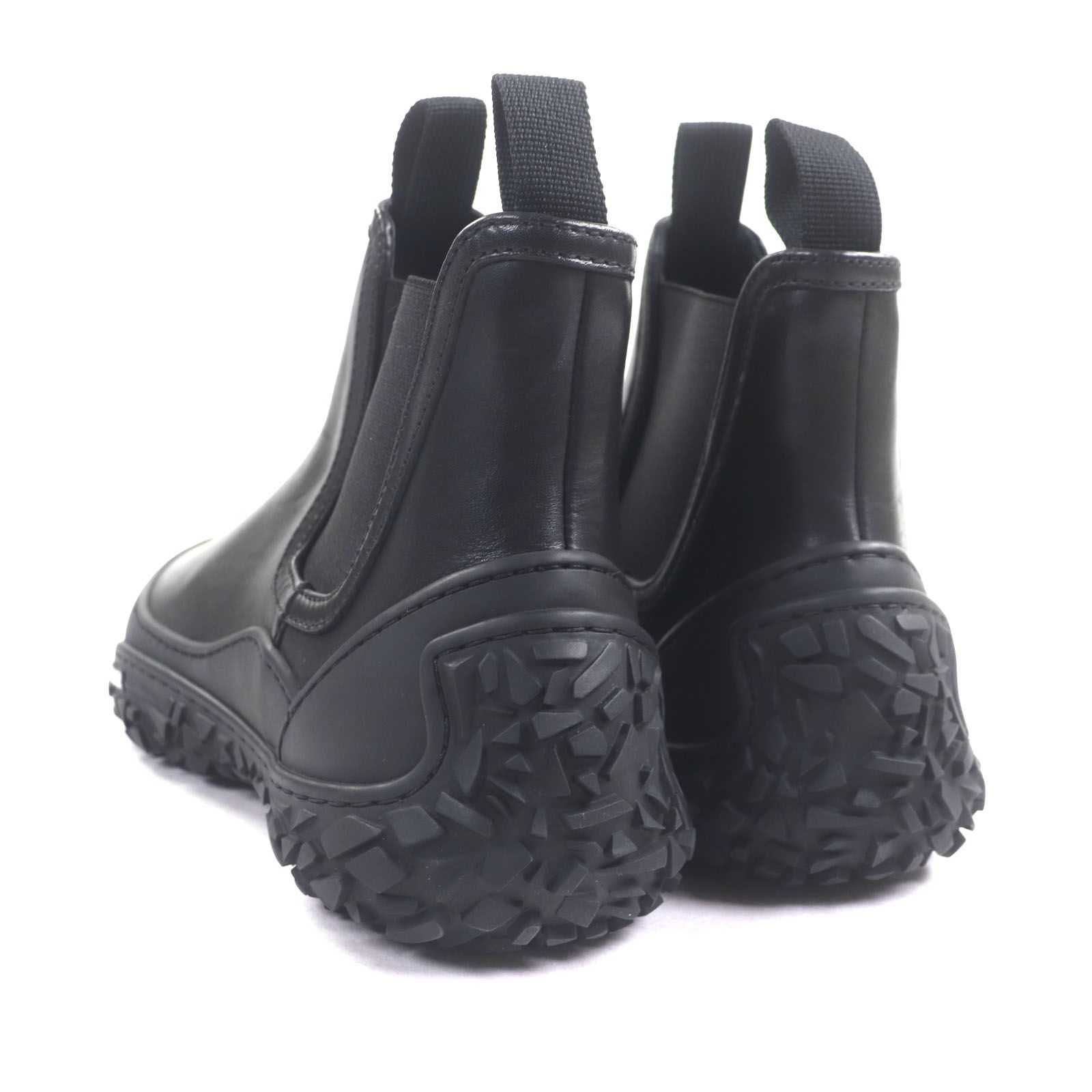 極美品▽DIOR ディオール オム B28 レザー ロゴ付き ハイトップ