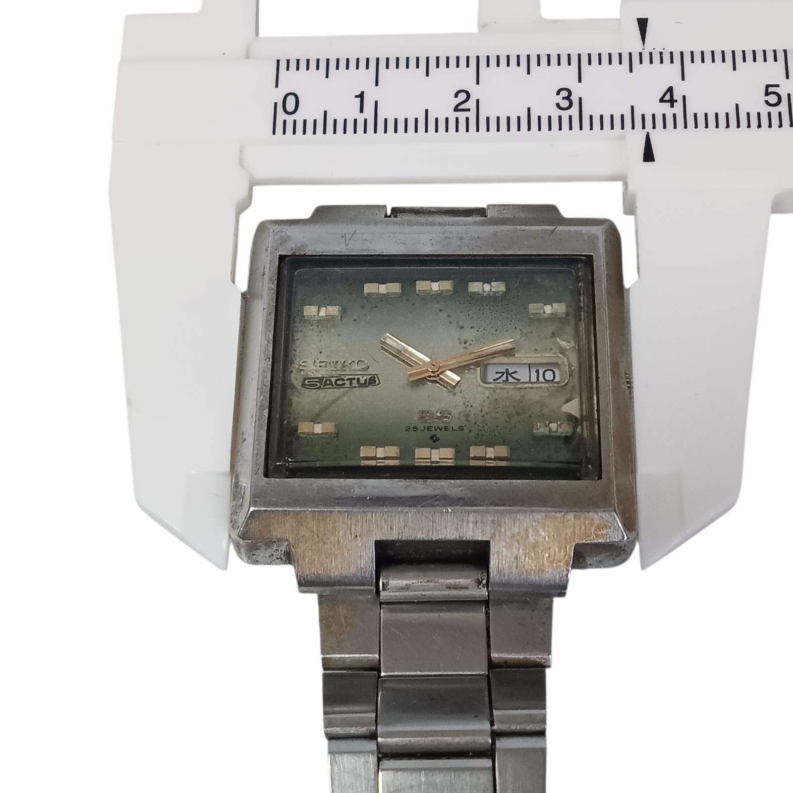 稼働 良品】1205-1 SEIKO 5ACTUS セイコー 5アクタス 6106-5530 メンズ 