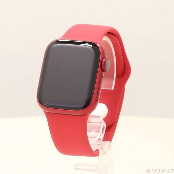 〔品〕 Apple Watch Series 7 GPS 41mm (PRODUCT)REDアルミニウムケース (PRODUCT)REDスポーツバンド【297】