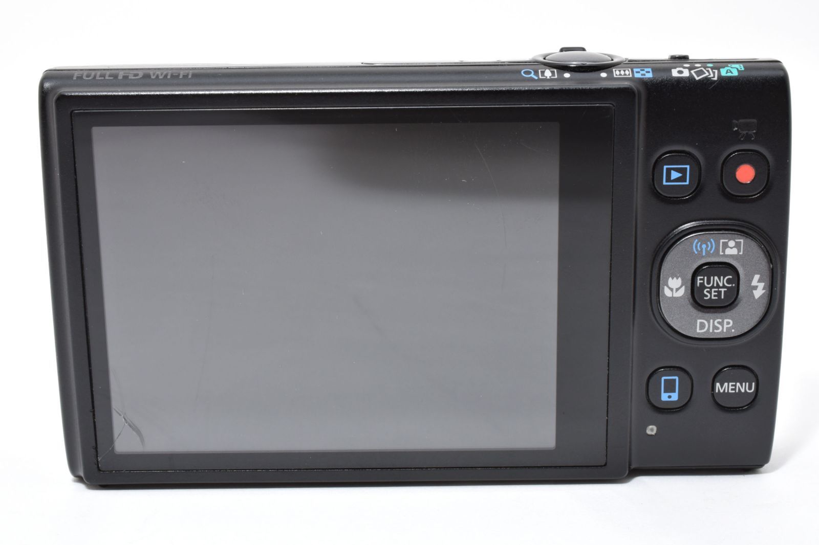 ☆訳あり動作品☆ キヤノン CANON IXY 640 ブラック コンパクト