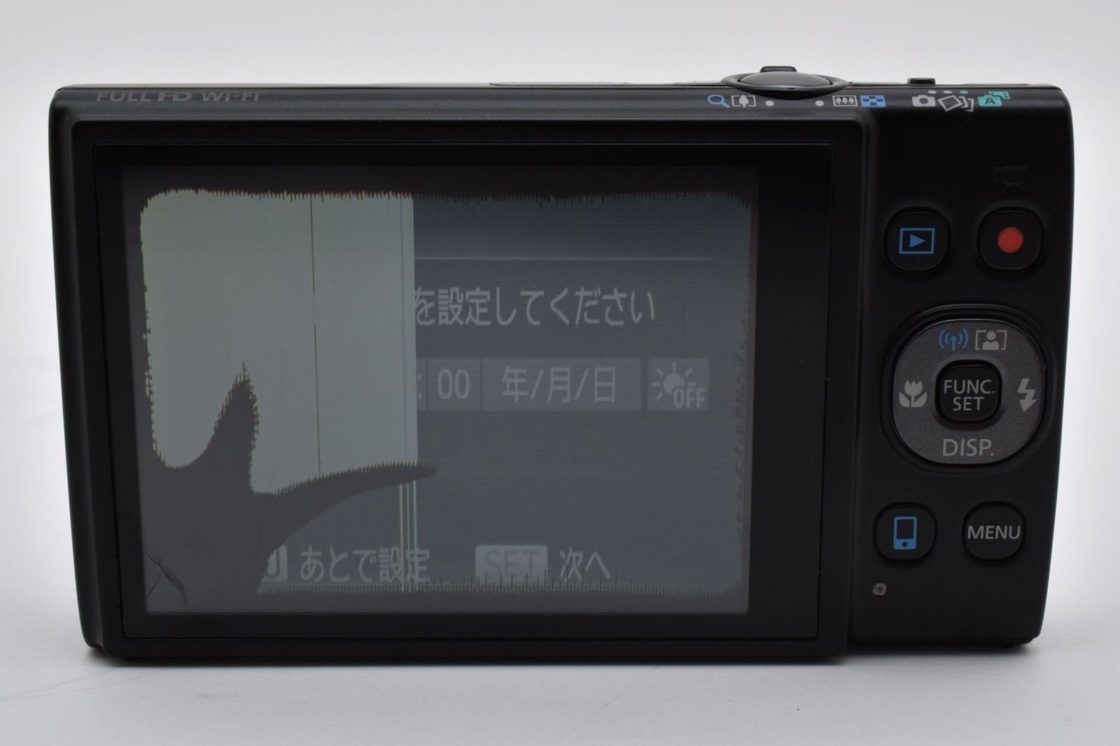 ☆訳あり動作品☆ キヤノン CANON IXY 640 ブラック コンパクト