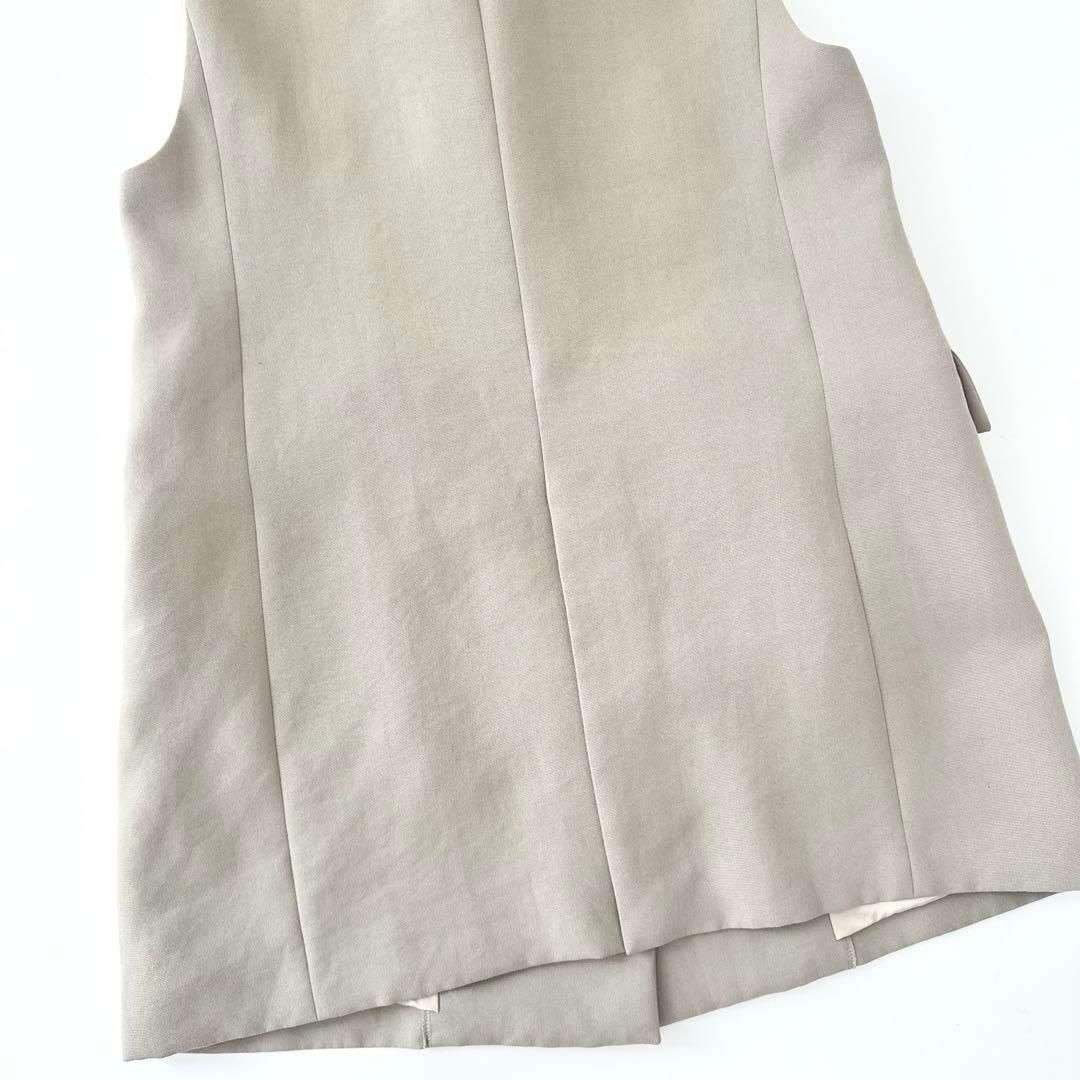 美品 ジャーナルスタンダード レサージュ 24SS マットクロス ベスト