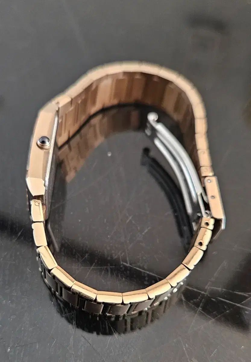 SEIKO ドルチェ ゴールド スクエア レディース時計