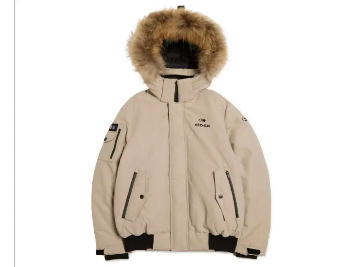 アイダー ストゥーキー ダウン ジャケット M ベージュ