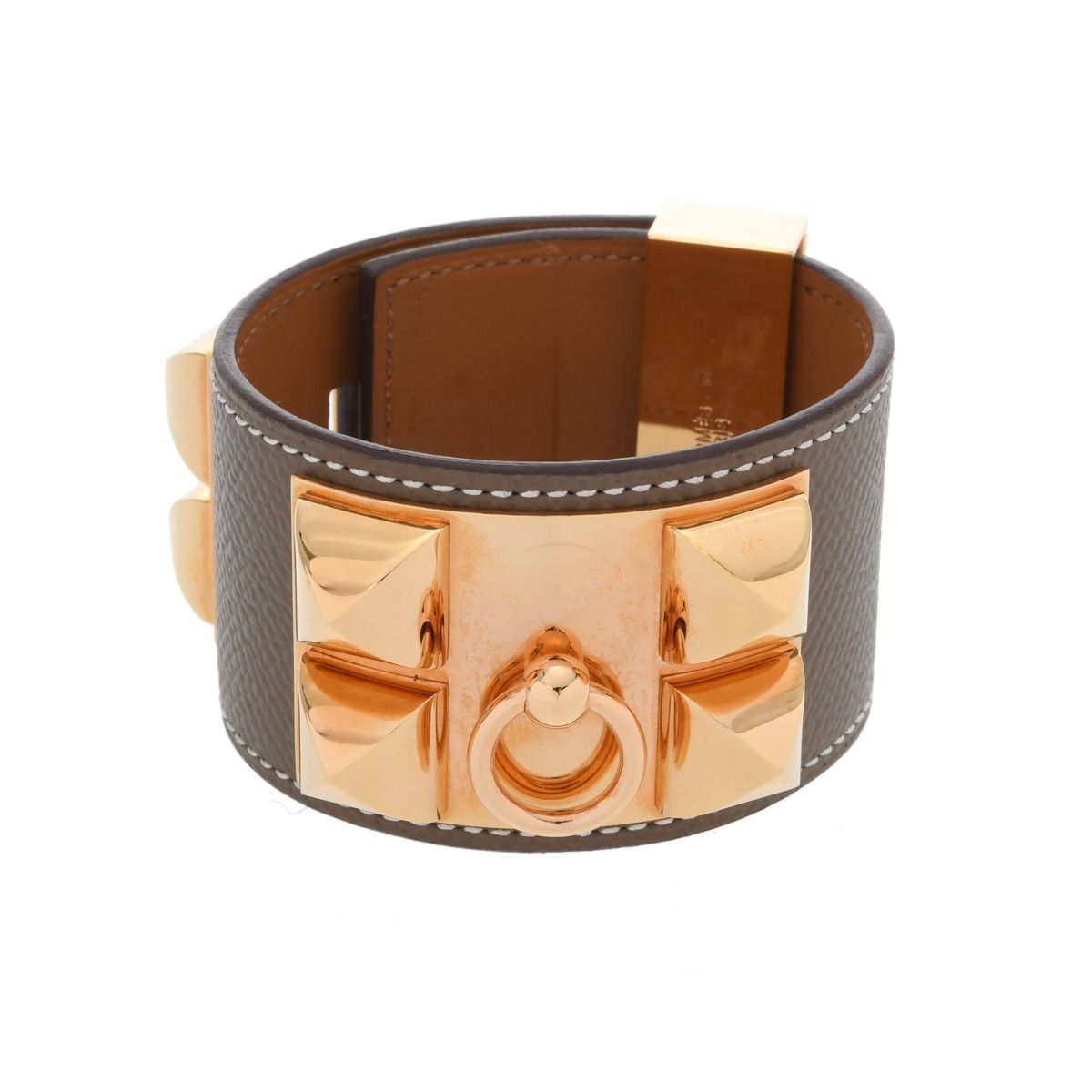 エルメス コリエドシアン エトゥープ ゴールド金具 Z刻印(2021年頃