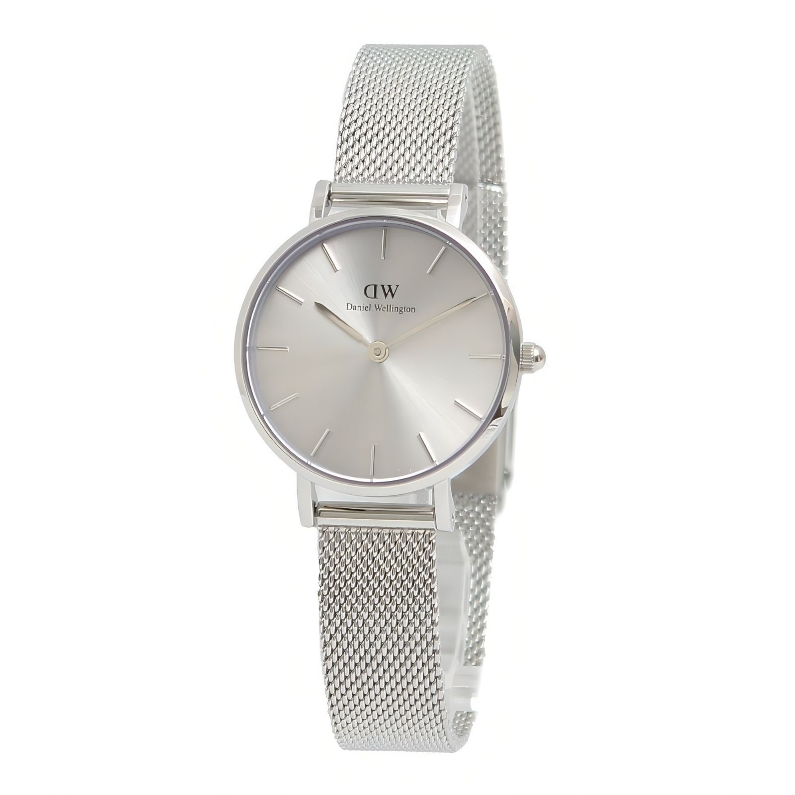 ギフト対応可 ダニエルウェリントン DANIEL 腕時計 Petite Unitone Silver 28 mm シルバー ステンレス メッシュベルト ウォッチ レディース ブランド おしゃれ プレゼント ギフト