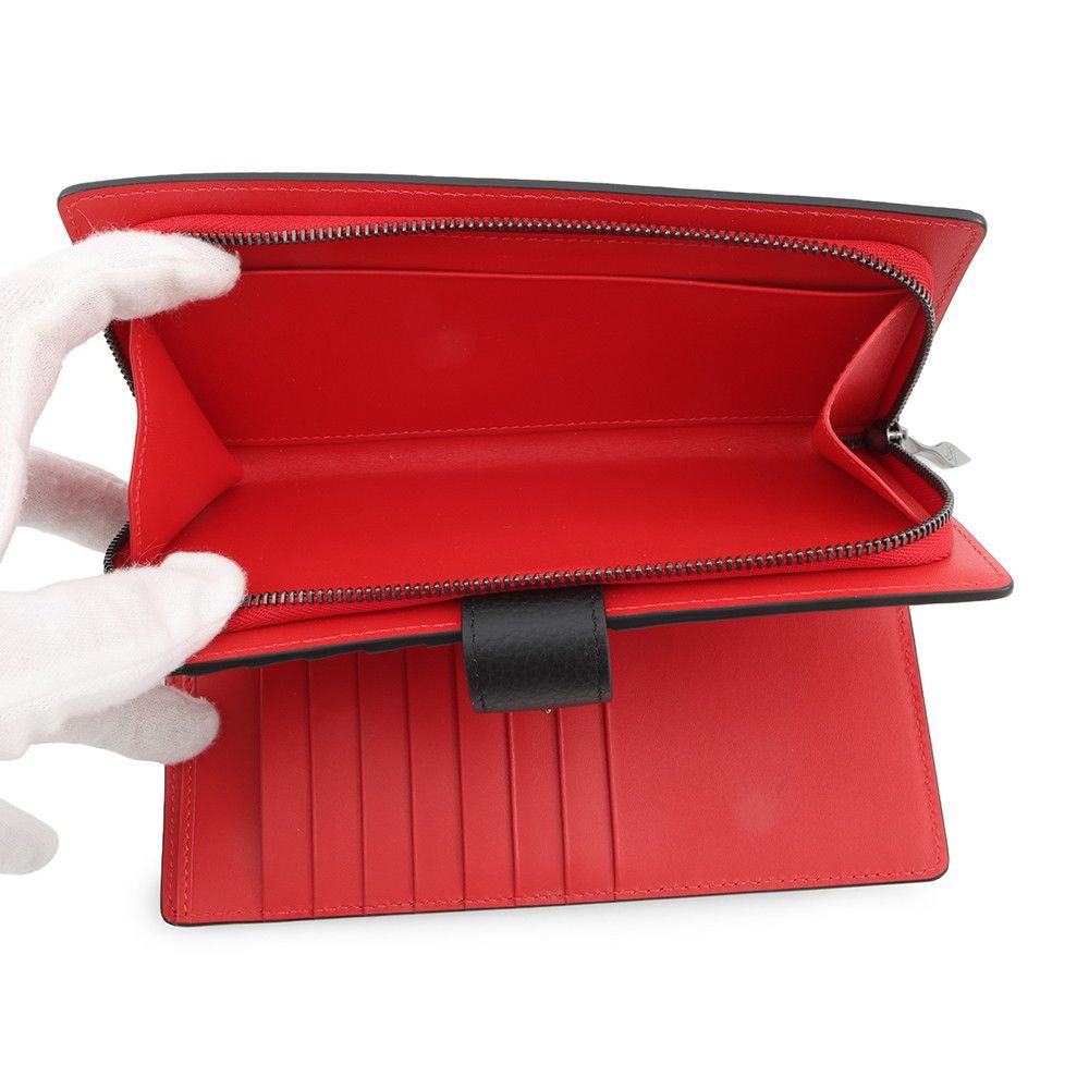 クリスチャン・ルブタン 長財布 パロマ ラバー レザー 3195086