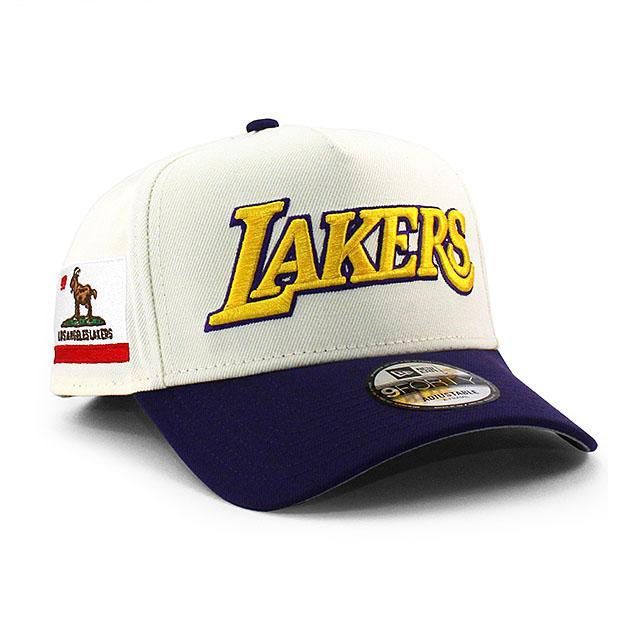 ニューエラ スナップバックキャップ 帽子 NEW ERA 9forty メンズ レディース NBA ロサンゼルス レイカーズ フリーサイズ