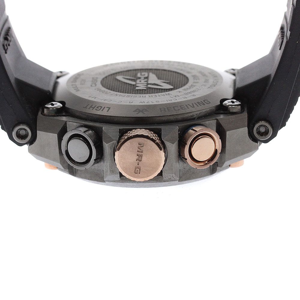  カシオ CASIO MRG B 2000 1 AJR G SHOCK MR 勝色 ソーラー電波 メンズ 箱 保証書付き_922589 懐中時計 腕時計(アナログ)