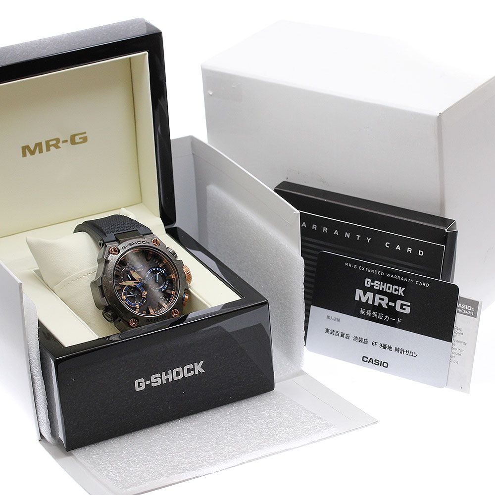 カシオ CASIO MRG B 2000 1 AJR G SHOCK MR 勝色 ソーラー電波 メンズ 箱 保証書付き_922589