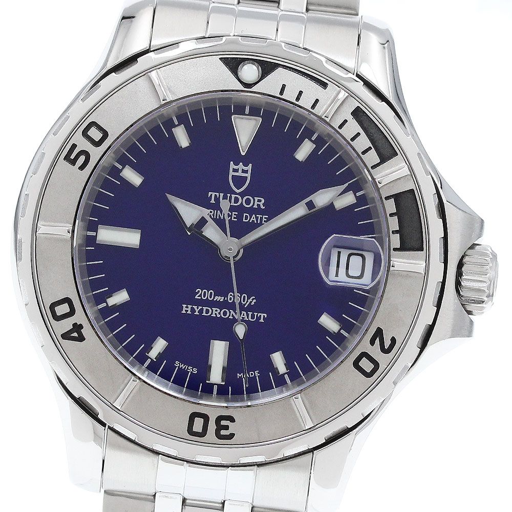 チュードル TUDOR 85190P ハイドロノート デイト 自動巻き メンズ美品_