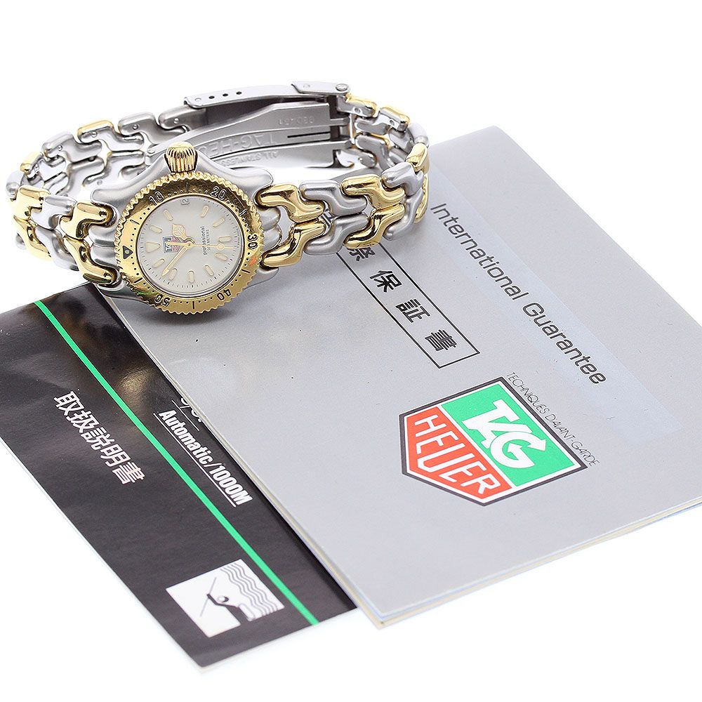 タグホイヤー TAG HEUER S95.708 セル デイト クォーツ レディース