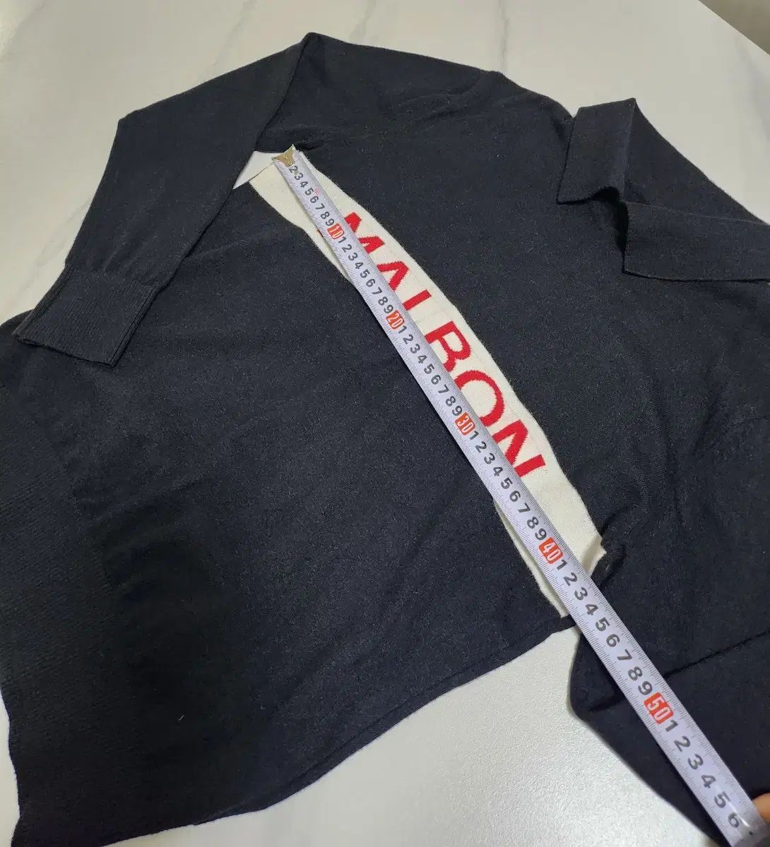 マルボンゴルフ ネイビー KARA カラ 柔らかい ニット L