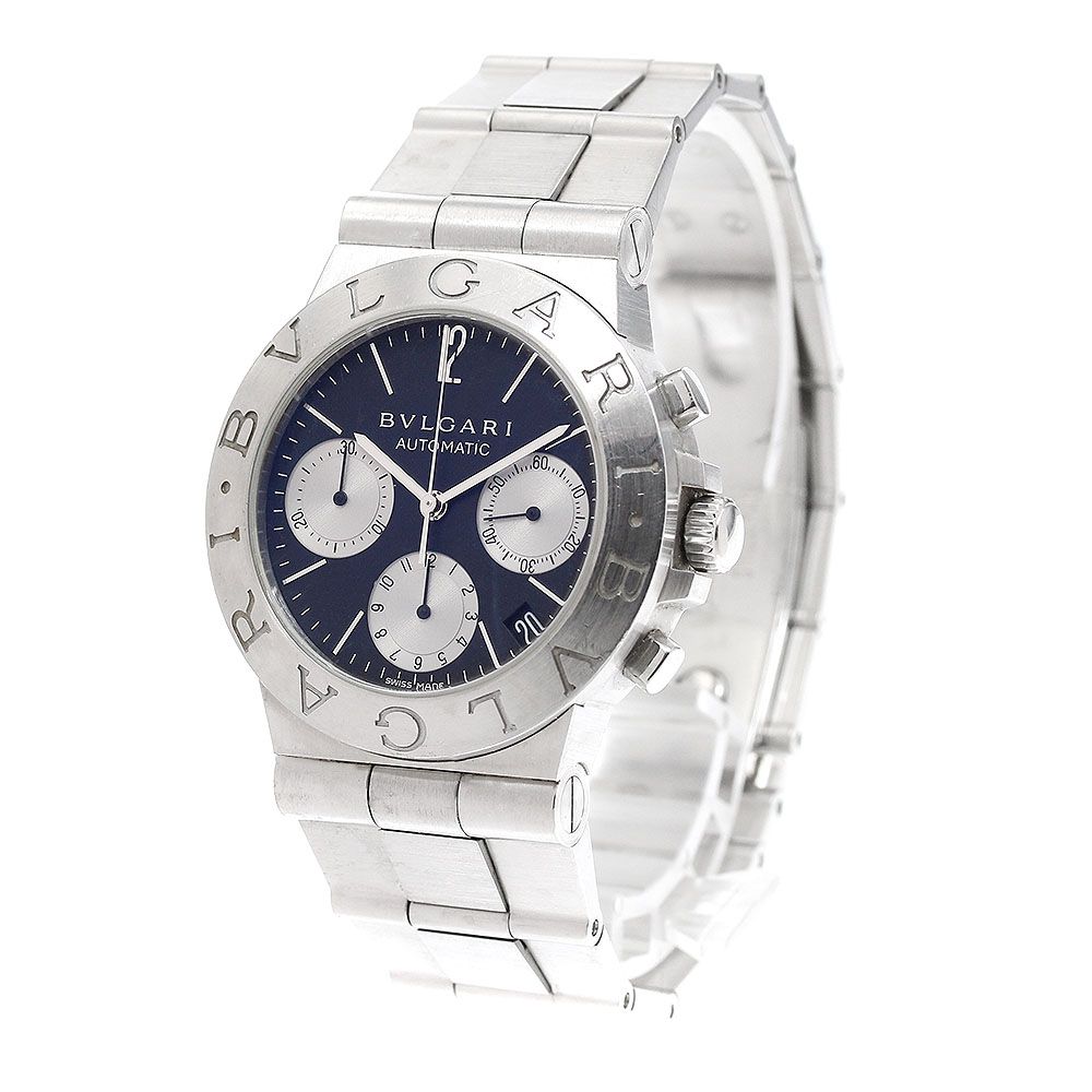 ブルガリ BVLGARI CH35S ディアゴノ スポーツ クロノグラフ デイト