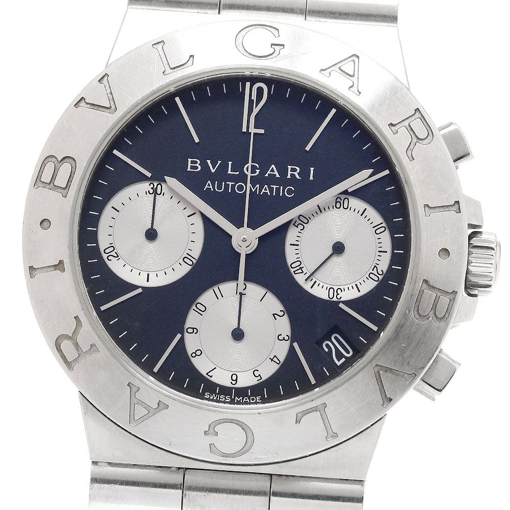 ブルガリ BVLGARI CH35S ディアゴノ スポーツ クロノグラフ デイト