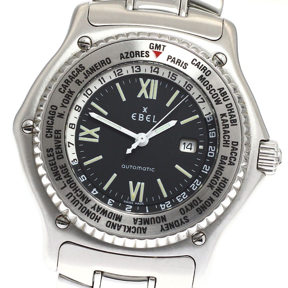 エベル EBEL E9124341 ボイジャー デイト 自動巻き メンズ良品箱