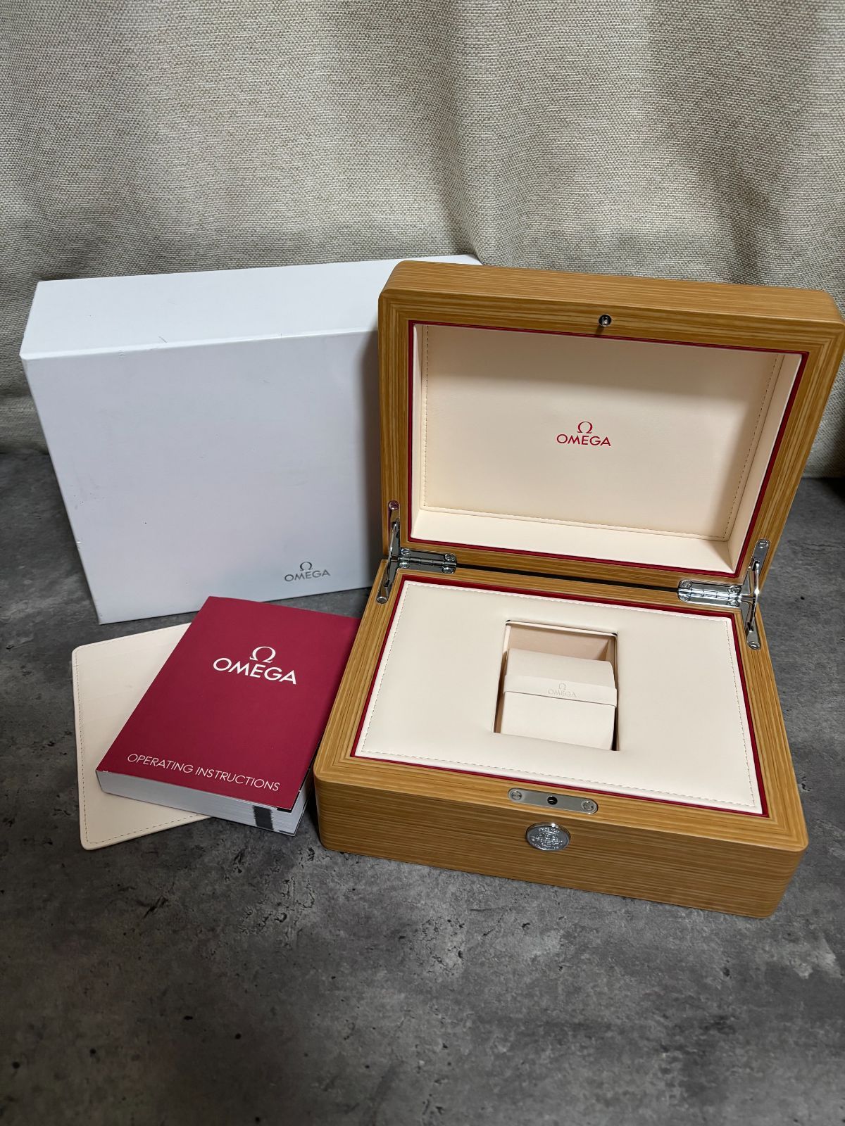 オメガ OMEGA 空箱 腕時計ケース BOX 取扱説明書 カードケース付