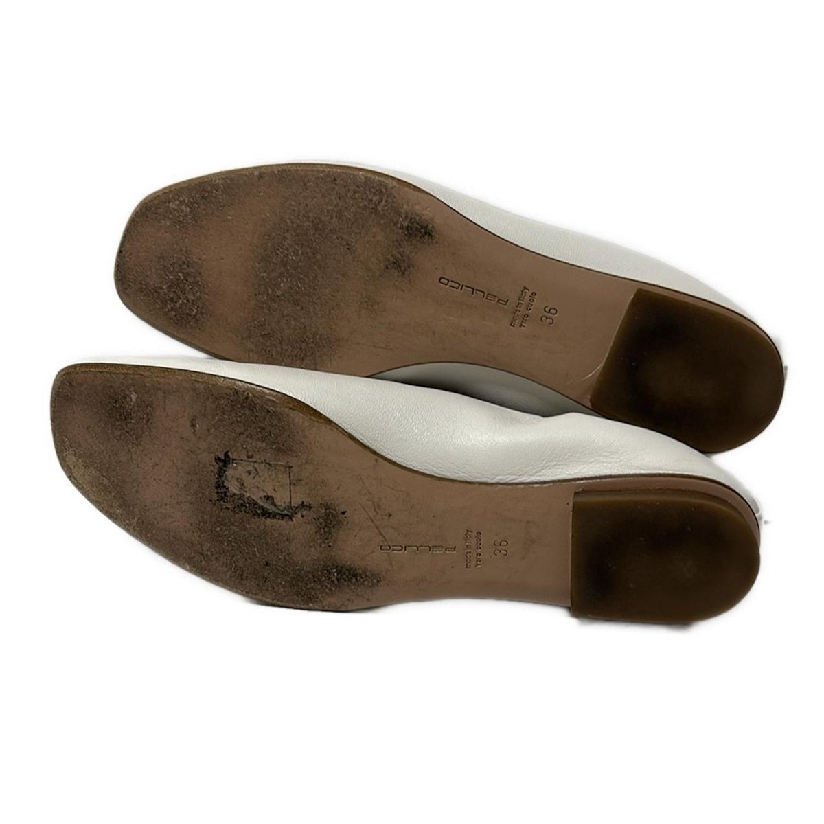 PELLICO(ペリーコ) フラットシューズ 36 レディース - 白 レザー