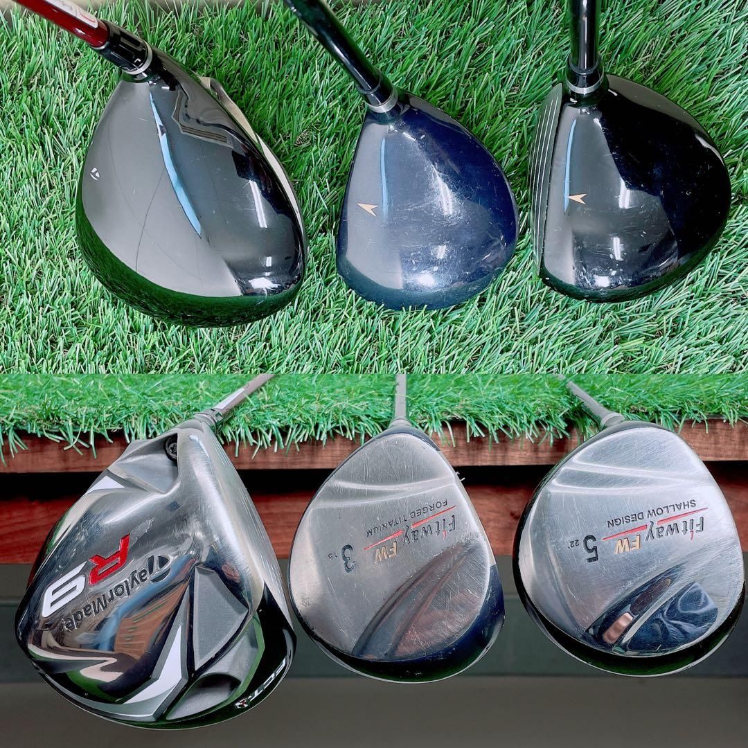 ゴルフクラブ メンズセット 初心者 テーラーメイド R9 レフティ N1847