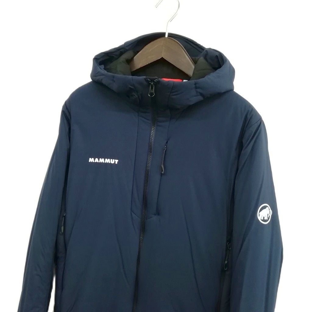 マムート MAMMUT 1013-02110 Rime IN Flex Hooded Jacket フーデット ジャケット パーカー 中綿 M ネイビー
