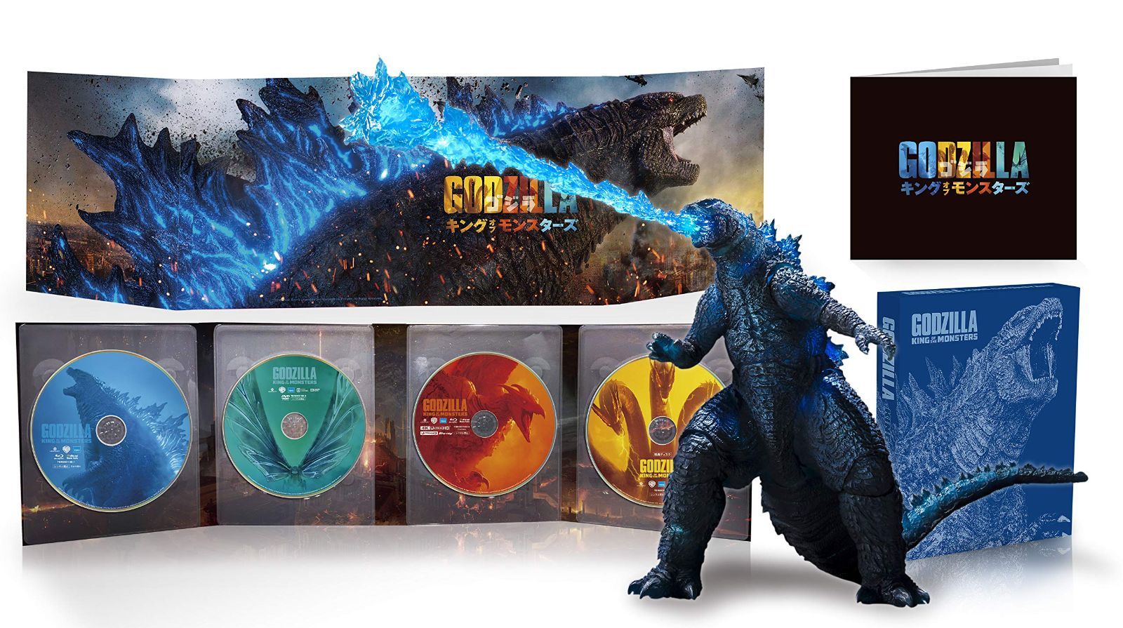 ゴジラ キング オブ モンスターズ 完全数量 生産 組 S H MonsterArts 2019 Poster Color Ver 同梱 Blu ray BD