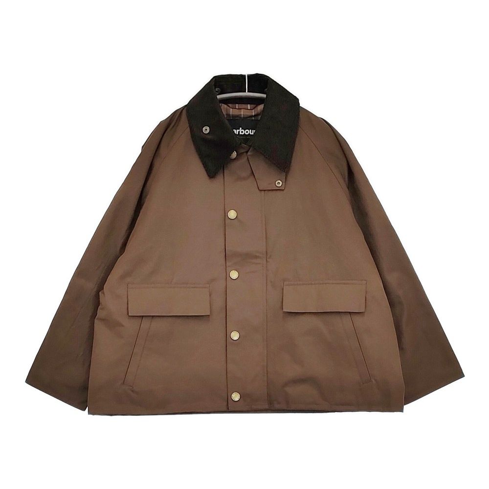Barbour サイズ10 ノンワックス ブルゾン ジャケット 25 AW ブラウン レディース バブアー 5 1121 T