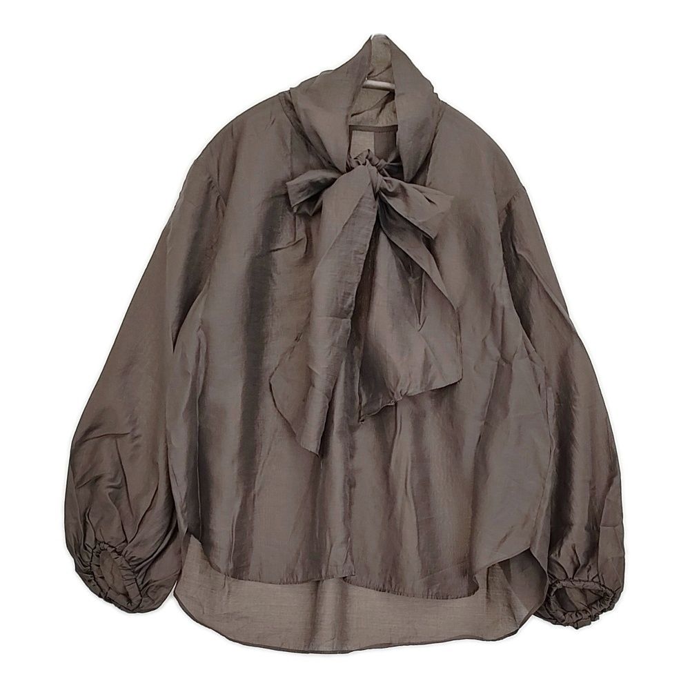 JOURNAL STANDARD L'essage シアーボウタイブラウス 定価18700円 25AW