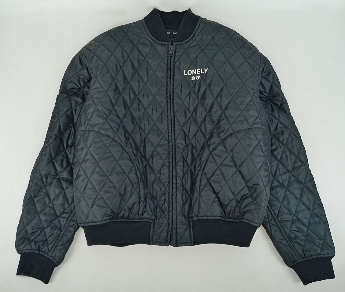 LONELY論理 キルティングジャケット サイズL ブラック [M-6257] - メルカリ