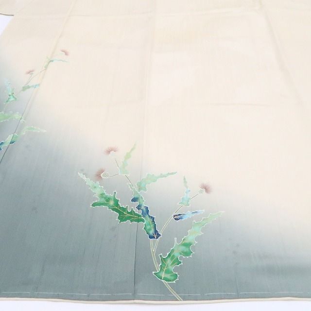 正絹 仕付け糸付