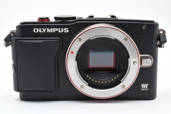 ☆極上品☆ オリンパス Olympus E-PL6 ブラック フラッシュ付き #K211