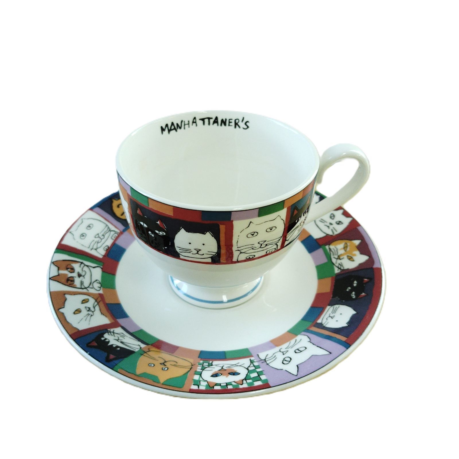 X12010 カップ・ソーサーセット A.S.Manhattaner's マンハッタナーズ